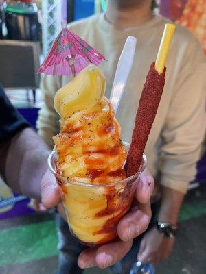 Pineapple soft serve