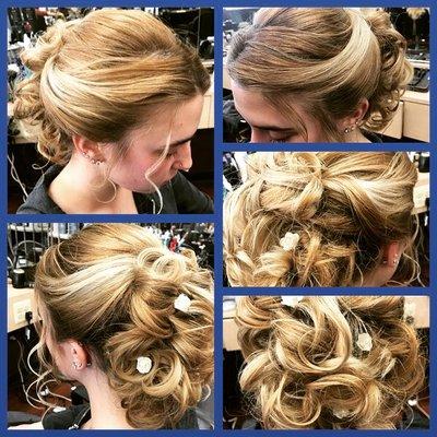 Stunning Prom Updo by Vicki!