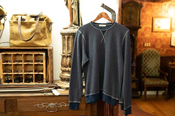 The sweatshirt perfect for layering in the winter & summer nights in Santa Barbara