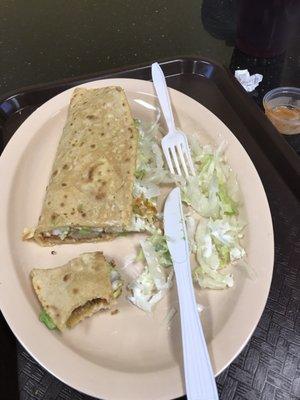 Quesadilla de chicharrón (yummy)