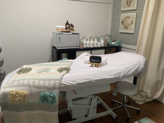 Esthetician's room