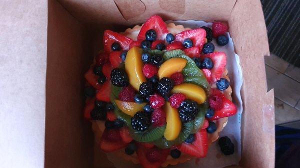 Fresh fruit tart