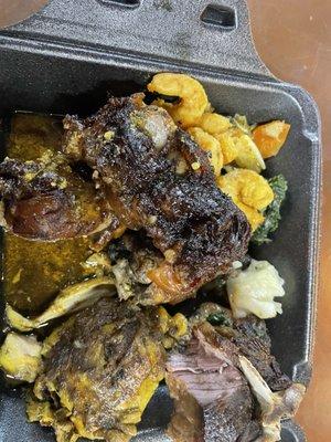 Oxtail and lamb