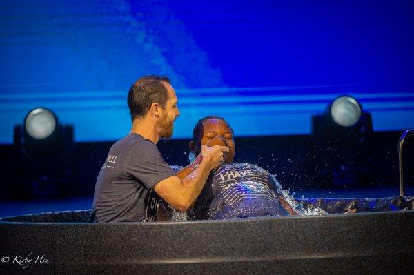 We believe that baptism is the second most important decision in your walk with Jesus.