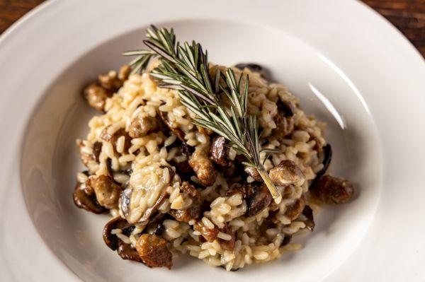 Risotto Funghi E Salsiccia