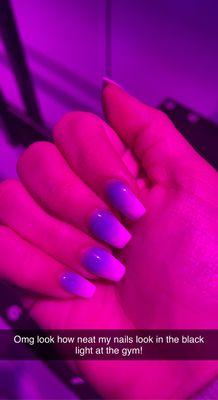 Glow in the Dark Nails