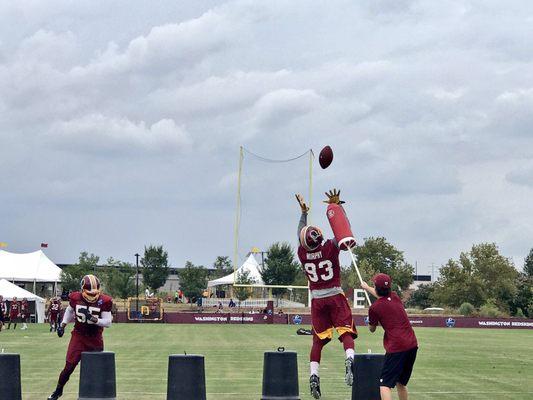 Action shot Trent Murphy up close