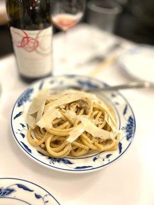 Fuyu cacio e pepe