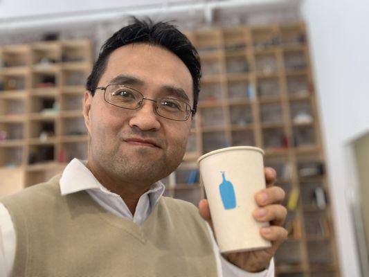 Want to join me with a cup of blue bottle coffee?