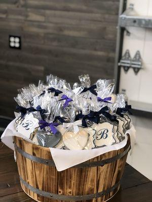 Wedding favors cookies