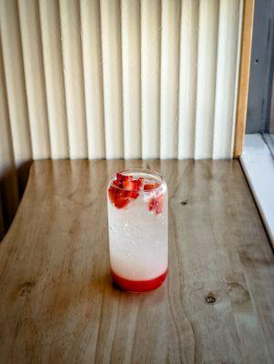 Strawberry Yuzu Sparkler