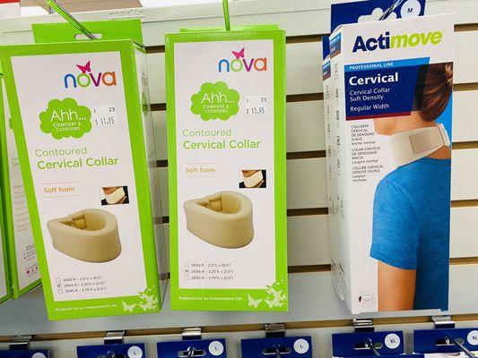 Contoured Cervical Collars Neck Braces