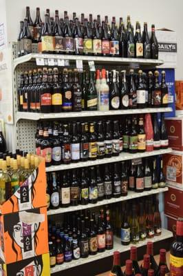 We Have a large selection of single craft brews.