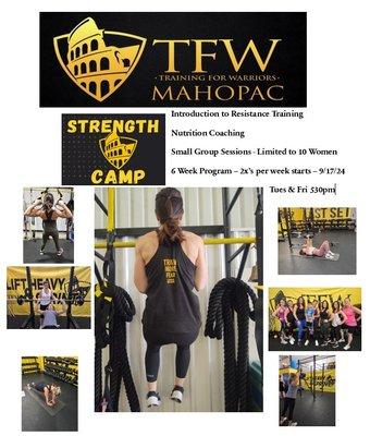 Women's Strength Camp Fall 2024