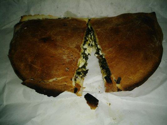 Spinach pie with feta