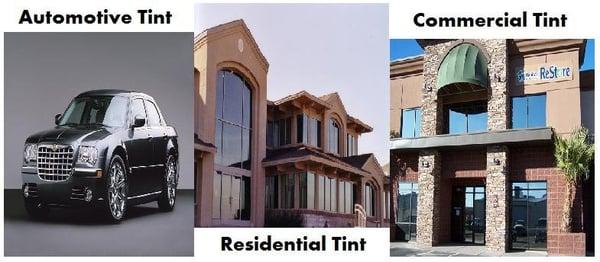 commercial window tint residential tinting automotive tint