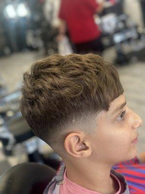 Kids haircut