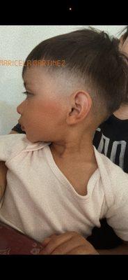 Kid haircut / low fade