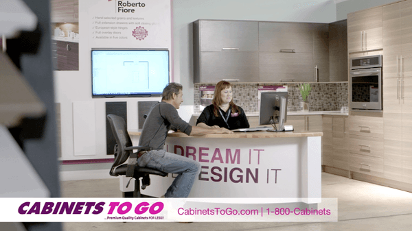 Dream it and Design it at Cabinets to Go.