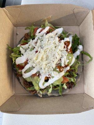 Beef Tostada