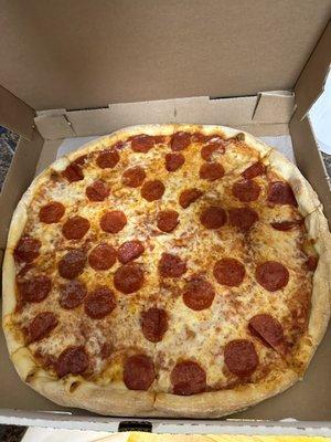 Pepperoni pizza