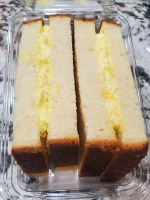 Simply egg salad sandwich