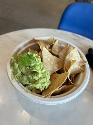 Chips and guacamole