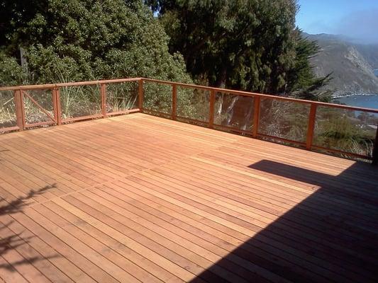 Muir Beach deck job 3