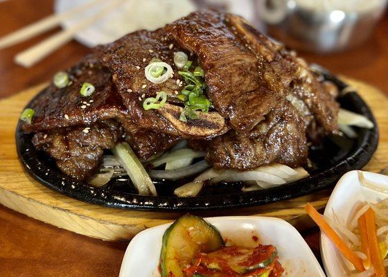 Korean BBQ Kal Bi; BBQ Beef Short Ribs