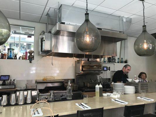 Cutest kitchen where you can watch them cook in front of you