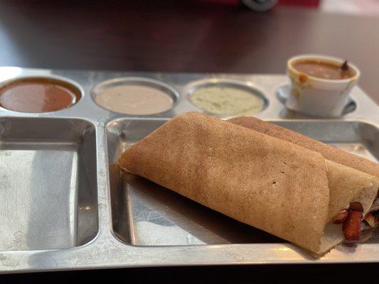 Chicken 65 dosa