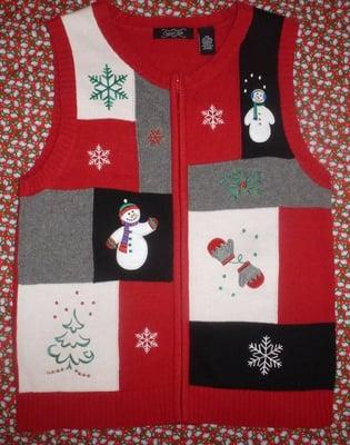 Snowman Vest