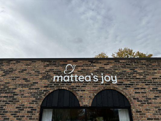 Cut PVC Letters - Mattea's Joy