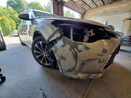 Toyota avalon front end repair