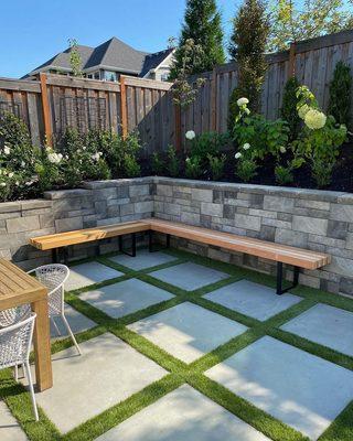 Back yard-maximize your space