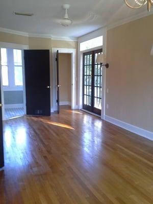 This is another view of the master suite in the 1938 home.