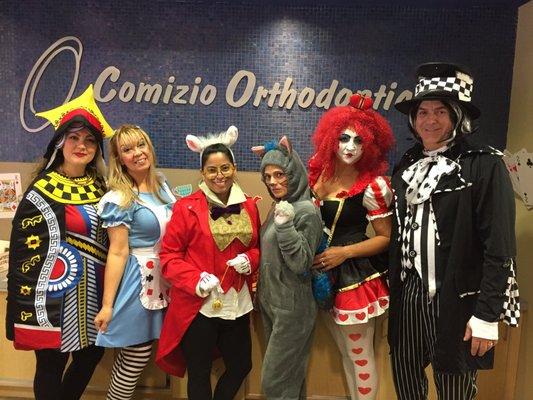 Celebrated our Alice In Wonderland Theme Day at the office