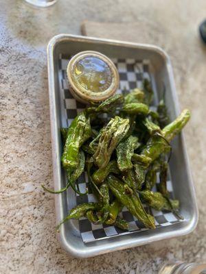 Blistered Shishito Peppers