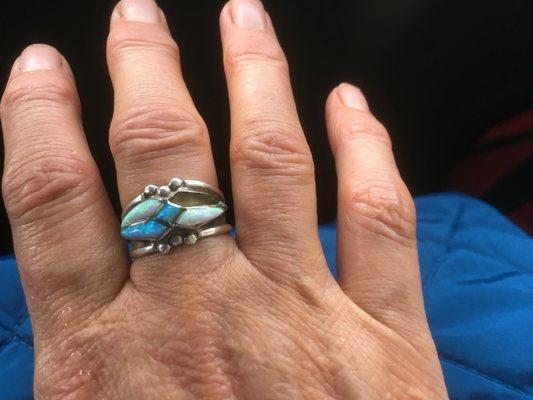 NO, bought last June, rarely wear and already one opal has fallen out! What can I do. Turquoise Trail Jewelry HELP