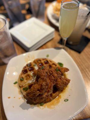 Chicken & Waffles... actually pretty good