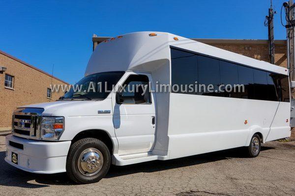 Party Bus Chicago 28 Passengers - A1 Luxury Limousine