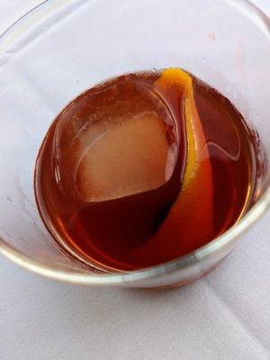 Old fashioned cocktail.