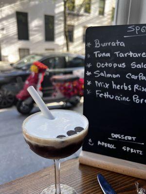 Frozen espresso martini