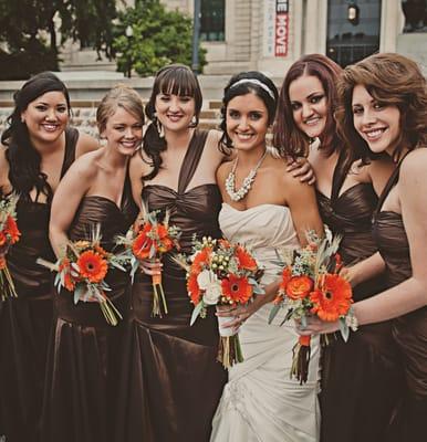 Brittany and Bridal Party...Earthy & Natural Diva