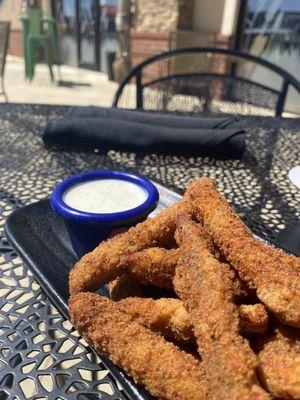 Fried pickles