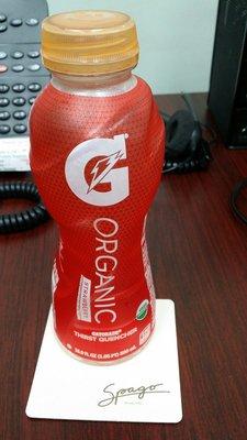 Free Gatorade Organic - expires 01.03.17 - made with sugar cane sugar instead of regular sugar. Tastes pretty good!