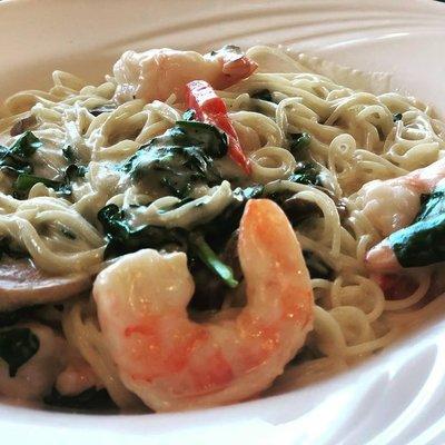 Daily Special: Shrimp Florentine!