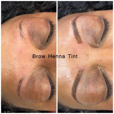 Brow Henna Tint with Threading