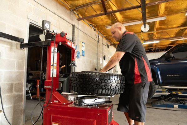 Improper tire installation can have a lot of unpleasant consequences, which you can avoid with regular maintenance by our team.