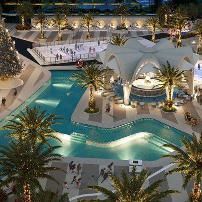 Fontainebleau Las Vegas Ice Rink 24'